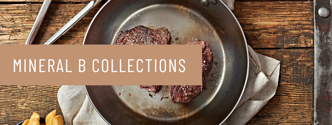 Collection Ustensiles de cuisine en Acier Mineral B